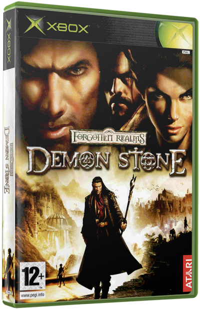 Forgotten Realms - Demon Stone (USA)3D boxes